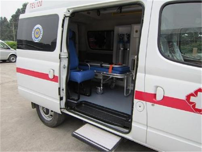 张掖救护车出租服务案例7