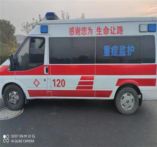 张掖专业救护车出租,为生命护航
